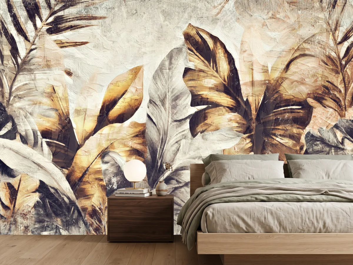 photo-wallpaper-earthy-tropical-foliage
