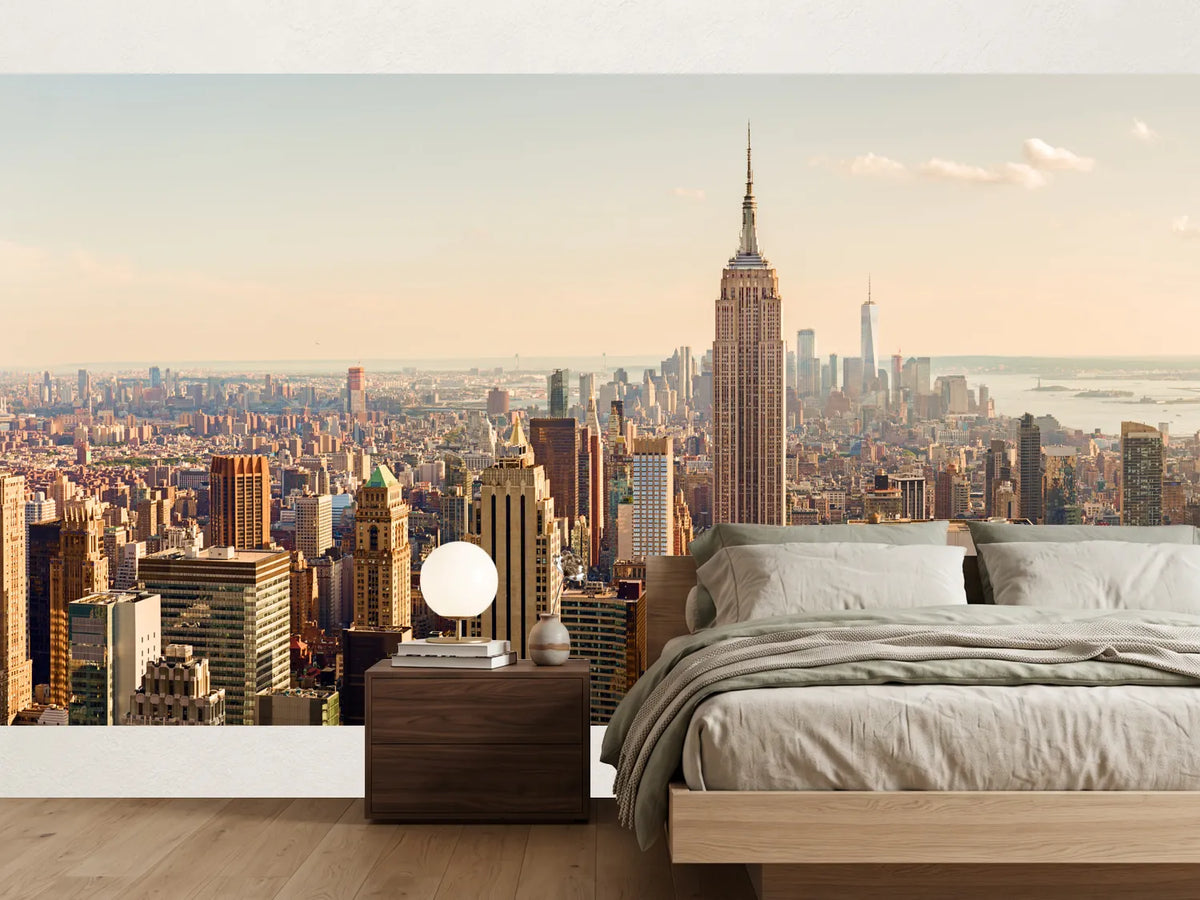 photo-wallpaper-empire-state-building-above-the-manhattan-skyline-in-warm-evening-light