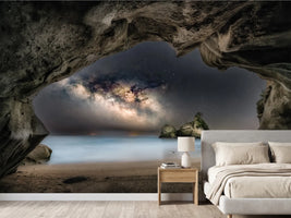 photo-wallpaper-starry-night-beach-cave