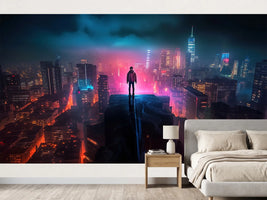 photo-wallpaper-rooftop-silhouette-above-a-neon-lit-skyline-at-night