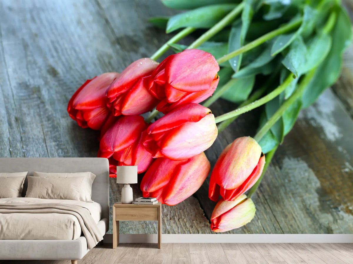 photo-wallpaper-the-red-tulip-bouquet