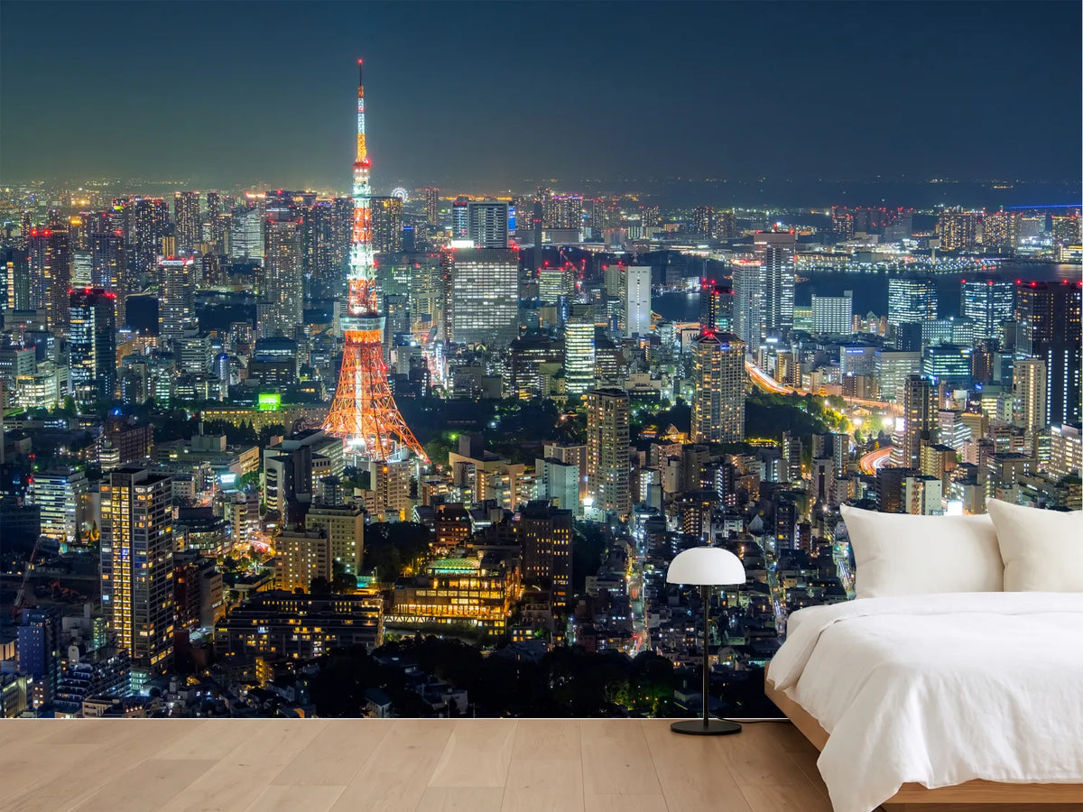 photo-wallpaper-tokyo-tower-glowing-above-a-sea-of-city-lights-at-night
