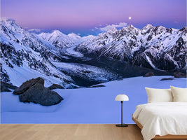 photo-wallpaper-twilight-glacier-mountains