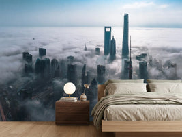 photo-wallpaper-shanghai-in-the-fog-from-above