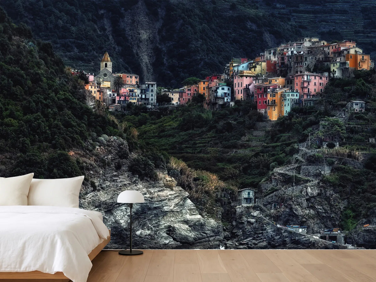 photo-wallpaper-village-on-the-rocks