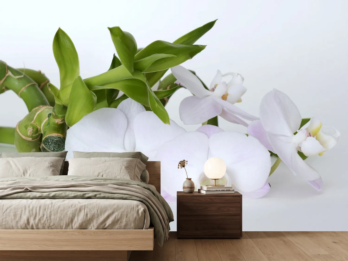 photo-wallpaper-orchid-and-bamboo