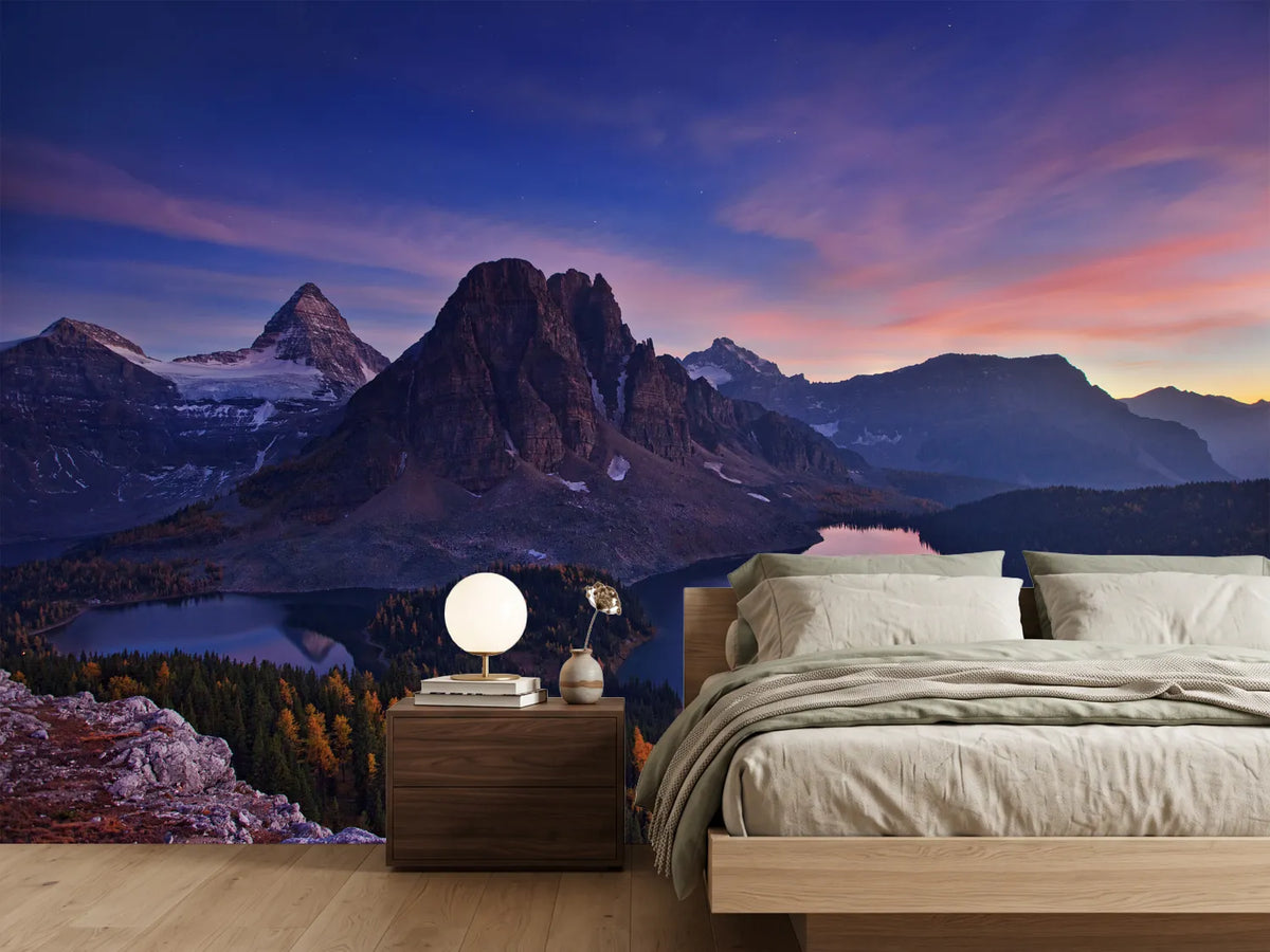 photo-wallpaper-twilight-at-mount-assiniboine