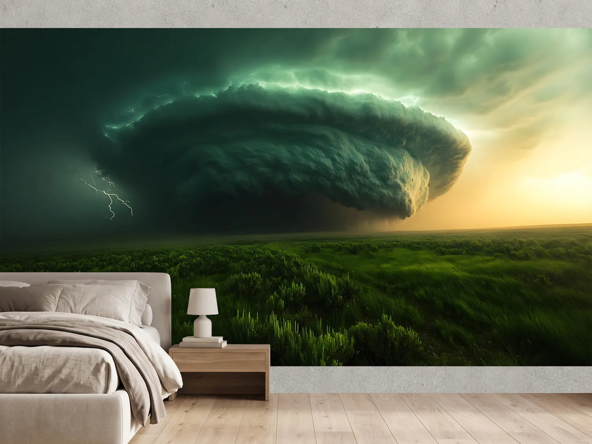 photo-wallpaper-supercell-storm-over-plains-sunset