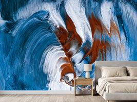 photo-wallpaper-blue-rust-fluid-swirls