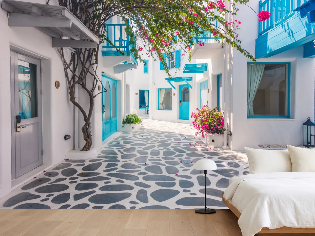 photo-wallpaper-beautiful-architecture-with-santorini-and-greece-style