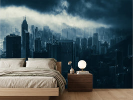 photo-wallpaper-hong-kong-skyline-beneath-heavy-storm-clouds-in-cool-blue