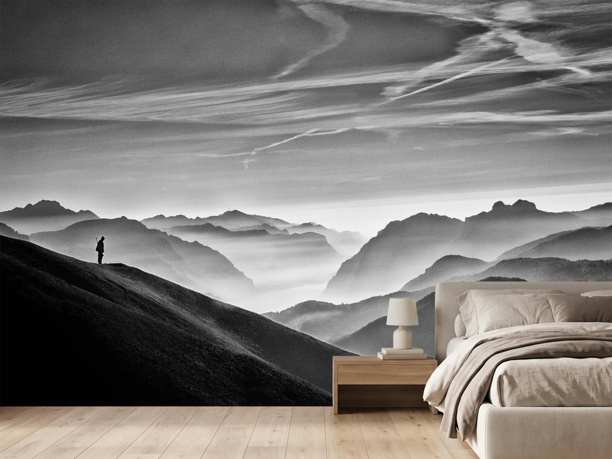photo-wallpaper-hunter-in-the-fog-bw-x