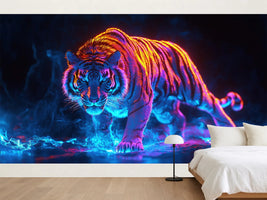 photo-wallpaper-a-vibrant-tiger-illuminated-by-neon-colors