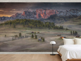 photo-wallpaper-golden-dolomites-sunrise