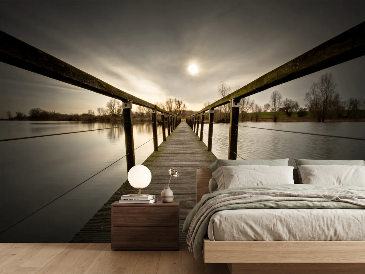 photo-wallpaper-the-wooden-bridge