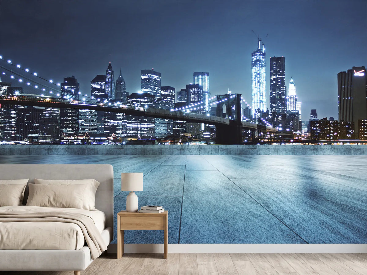 photo-wallpaper-rooftop-with-night-city-background