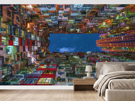 photo-wallpaper-illuminated-city-maze