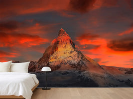 photo-wallpaper-mountains-of-switzerland-at-sunset