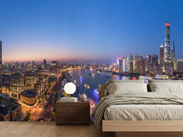 photo-wallpaper-the-blue-hour-in-shanghai