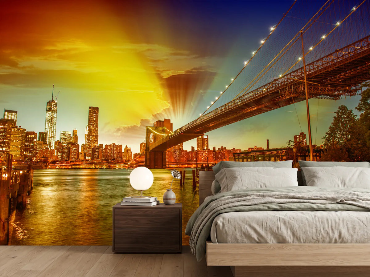 photo-wallpaper-skyline-brooklyn-bridge-ny