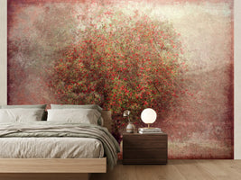 photo-wallpaper-rustic-berry-tree
