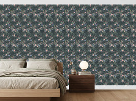 photo-wallpaper-vintage-rose-garden-pattern