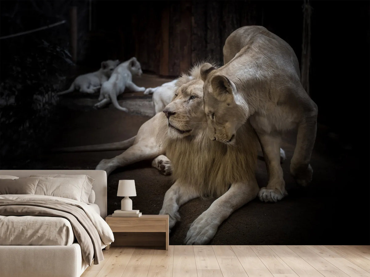 photo-wallpaper-the-lion-couple