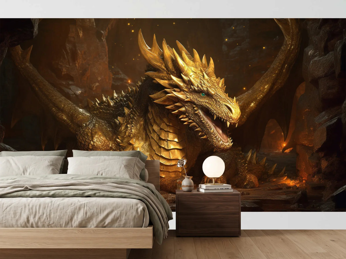 photo-wallpaper-regal-gold-dragon-with-shimmering-scales-ai-generated