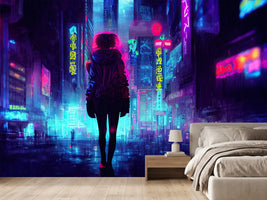 photo-wallpaper-silhouette-of-a-young-woman-in-a-neon-lit-city-night