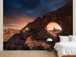 photo-wallpaper-desert-arch-sunset
