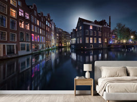 photo-wallpaper-moonlight-over-amsterdam