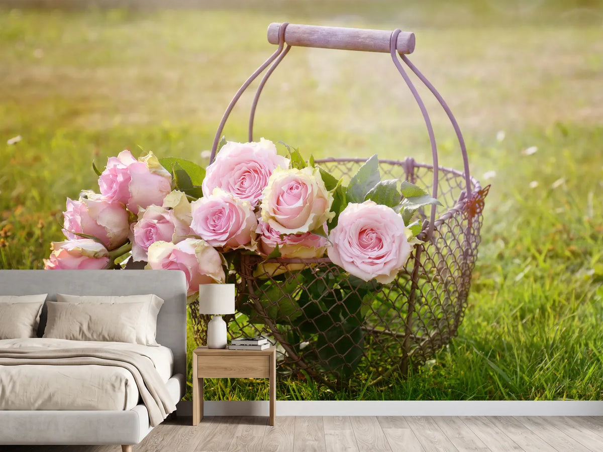 photo-wallpaper-a-basket-full-of-roses