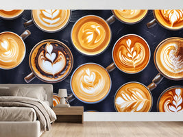photo-wallpaper-collection-of-typical-latte-coffee-art-patterns