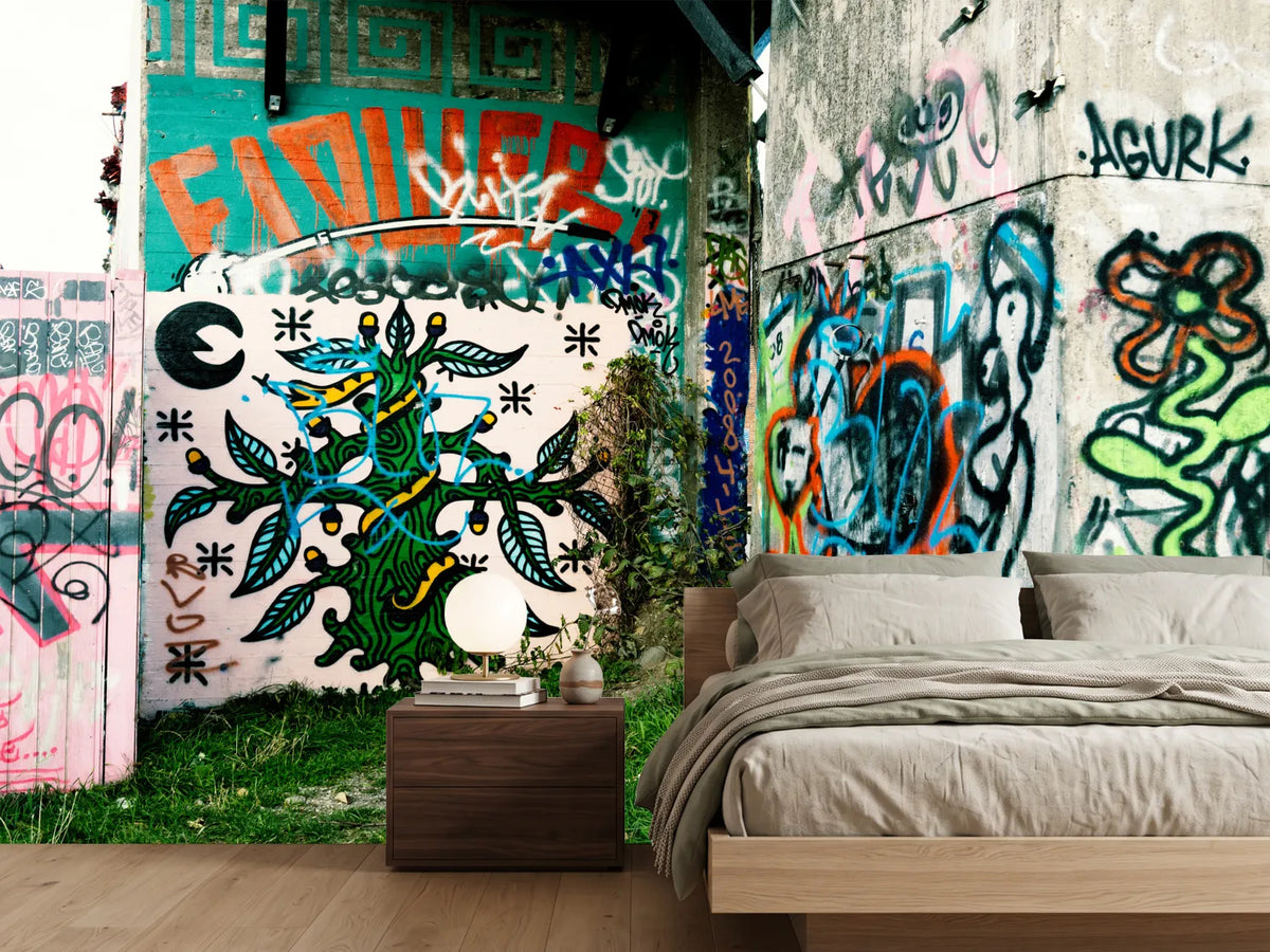 photo-wallpaper-graffiti-in-the-backyard
