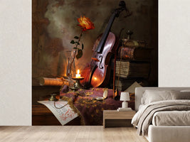 photo-wallpaper-still-life-with-violin-and-rose