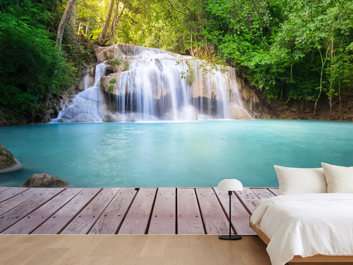 photo-wallpaper-terrace-at-the-waterfall