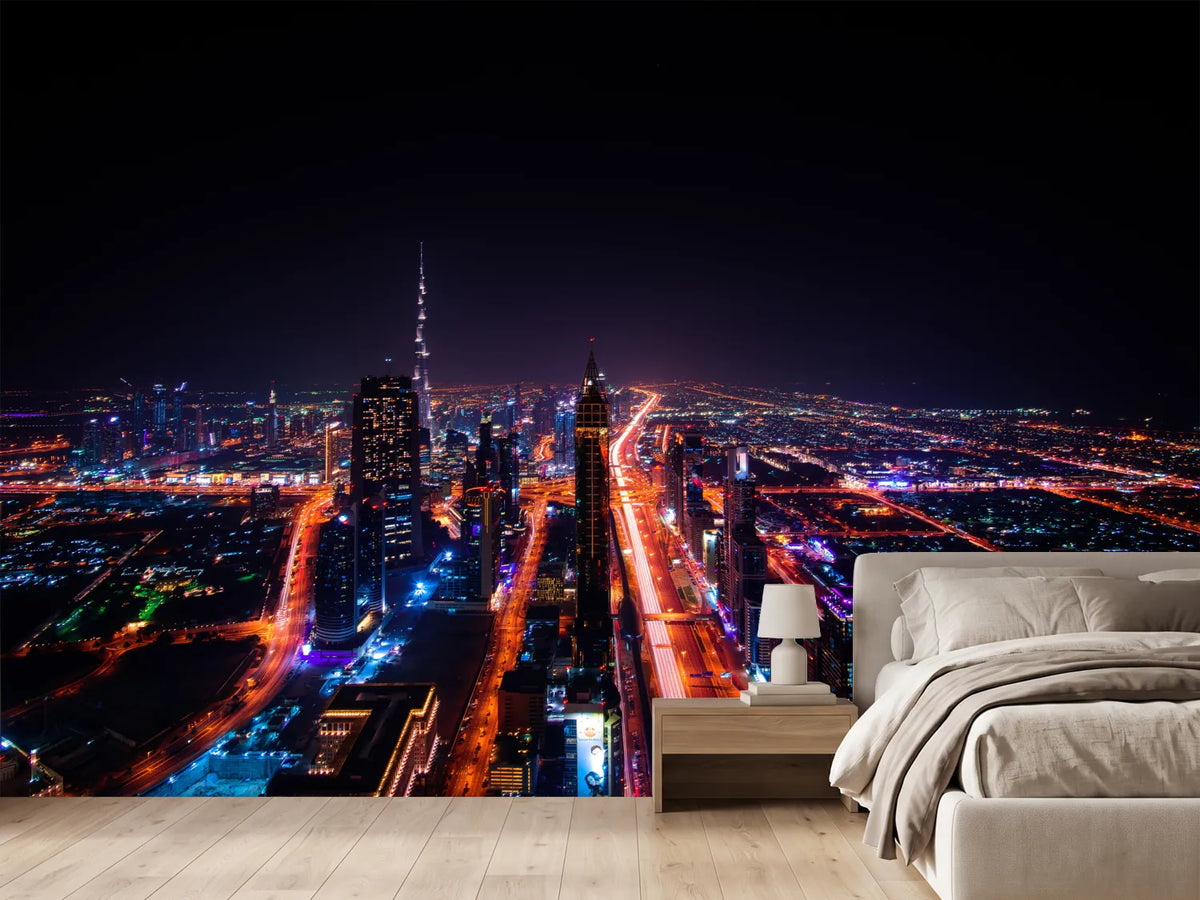 photo-wallpaper-the-colorful-lights-of-dubai