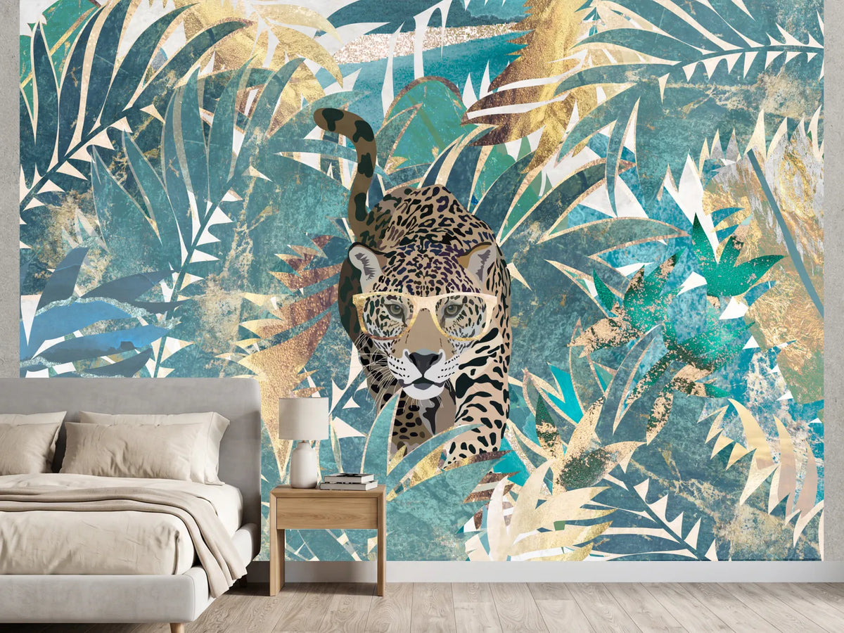 photo-wallpaper-stylish-leopard-jungle