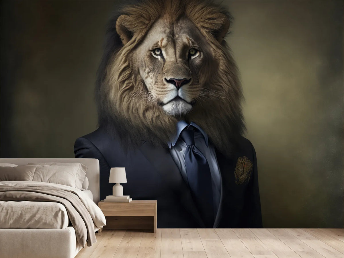 photo-wallpaper-lion-wearing-a-suit-as-businessman-dramatic-generative-ai-portrait