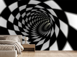 photo-wallpaper-abstract-tunnel-black-white
