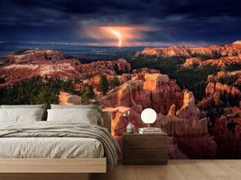photo-wallpaper-lightning-over-bryce-canyon