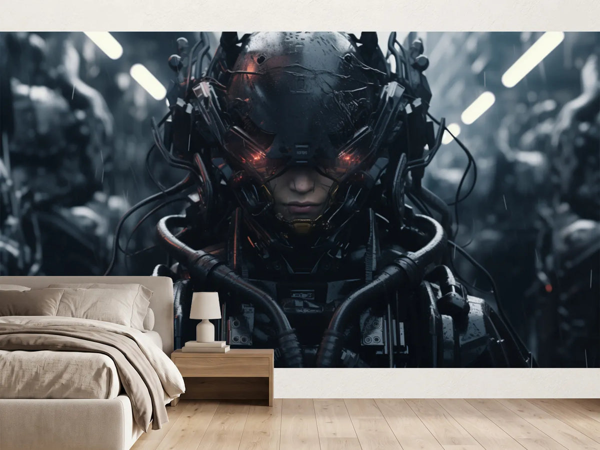 photo-wallpaper-sci-fi-robot-style-samurai-warrior-image-ai-generated-art