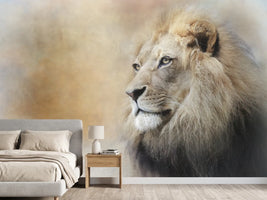 photo-wallpaper-majestic-lion-gaze