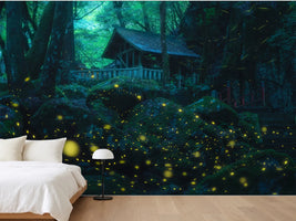 photo-wallpaper-enchanted-firefly-shrine