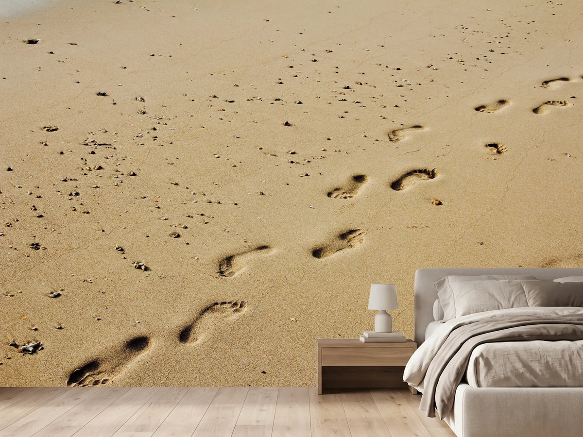 photo-wallpaper-footprints-in-the-sand