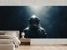 photo-wallpaper-an-astronaut-is-shown-in-his-spacesuit-with-space-on-the-background