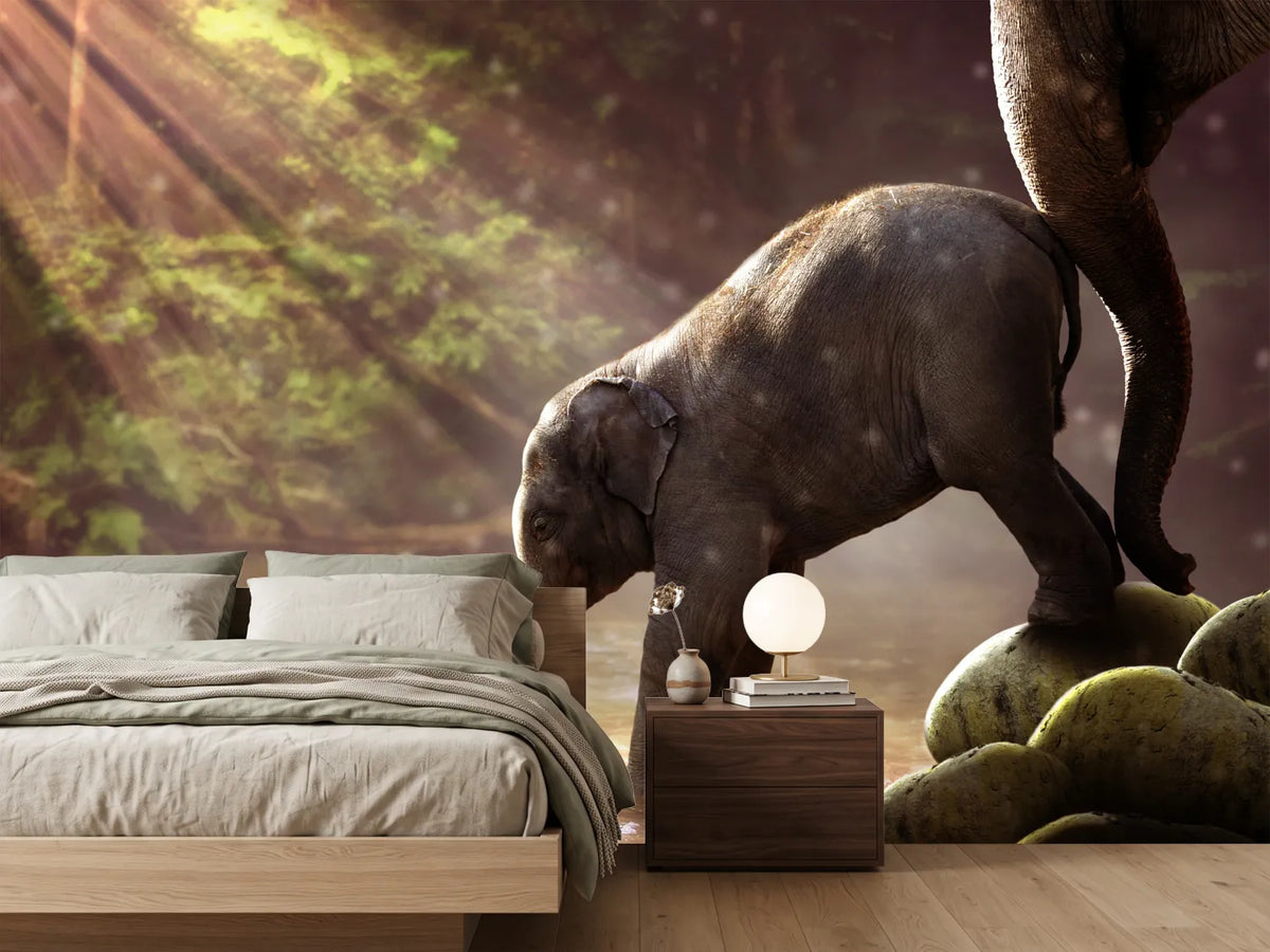 photo-wallpaper-the-elephant-baby