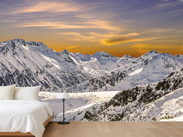 photo-wallpaper-sunset-in-the-mountains
