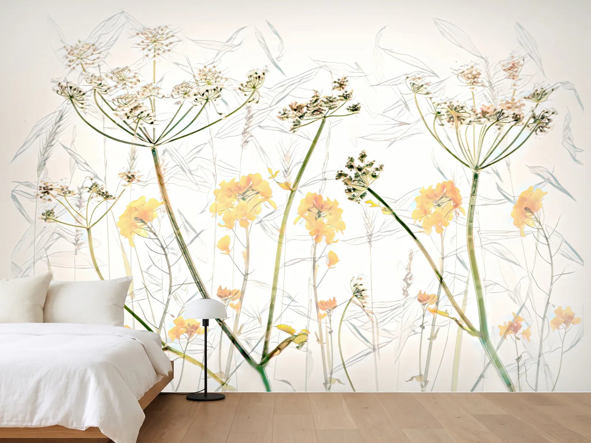 photo-wallpaper-delicate-botanical-sketches