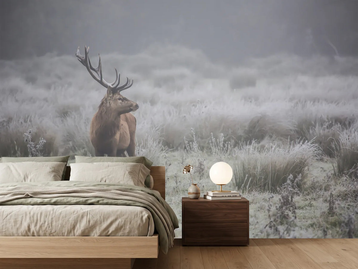 photo-wallpaper-stag-in-frosty-fog